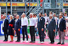 GP CITTA DEL MESSICO, Dignitaries as the grid observes the national anthem.
30.10.2022. Formula 1 World Championship, Rd 20, Mexican Grand Prix, Mexico City, Mexico, Gara Day.
- www.xpbimages.com, EMail: requests@xpbimages.com © Copyright: Batchelor / XPB Images