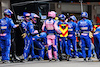GP CITTA DEL MESSICO, Alpine F1 Team makes a pit stop.
30.10.2022. Formula 1 World Championship, Rd 20, Mexican Grand Prix, Mexico City, Mexico, Gara Day.
- www.xpbimages.com, EMail: requests@xpbimages.com © Copyright: Charniaux / XPB Images
