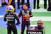 GP CITTA DEL MESSICO, (L to R): Second placed Lewis Hamilton (GBR) Mercedes AMG F1 with third placed Sergio Perez (MEX) Red Bull Racing in parc ferme.
30.10.2022. Formula 1 World Championship, Rd 20, Mexican Grand Prix, Mexico City, Mexico, Gara Day.
- www.xpbimages.com, EMail: requests@xpbimages.com © Copyright: Moy / XPB Images