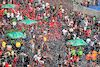 GP CITTA DEL MESSICO, Fans at the podium.
30.10.2022. Formula 1 World Championship, Rd 20, Mexican Grand Prix, Mexico City, Mexico, Gara Day.
- www.xpbimages.com, EMail: requests@xpbimages.com © Copyright: Moy / XPB Images