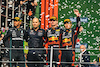 GP CITTA DEL MESSICO, The podium (L to R): Lewis Hamilton (GBR) Mercedes AMG F1, second; Gianpiero Lambiase (ITA) Red Bull Racing Engineer; Max Verstappen (NLD) Red Bull Racing, vincitore; Sergio Perez (MEX) Red Bull Racing, third.
30.10.2022. Formula 1 World Championship, Rd 20, Mexican Grand Prix, Mexico City, Mexico, Gara Day.
- www.xpbimages.com, EMail: requests@xpbimages.com © Copyright: Bearne / XPB Images