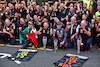 GP CITTA DEL MESSICO, Red Bull Racing celebrates a record breaking 14th GP victory in one season for Max Verstappen (NLD) Red Bull Racing e third place for Sergio Perez (MEX) Red Bull Racing.
30.10.2022. Formula 1 World Championship, Rd 20, Mexican Grand Prix, Mexico City, Mexico, Gara Day.
 - www.xpbimages.com, EMail: requests@xpbimages.com © Copyright: Coates / XPB Images