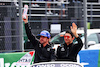 GP CITTA DEL MESSICO, (L to R): Fernando Alonso (ESP) Alpine F1 Team e Esteban Ocon (FRA) Alpine F1 Team on the drivers parade.
30.10.2022. Formula 1 World Championship, Rd 20, Mexican Grand Prix, Mexico City, Mexico, Gara Day.
 - www.xpbimages.com, EMail: requests@xpbimages.com © Copyright: Coates / XPB Images