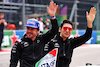 GP CITTA DEL MESSICO, (L to R): Fernando Alonso (ESP) Alpine F1 Team e Esteban Ocon (FRA) Alpine F1 Team on the drivers parade.
30.10.2022. Formula 1 World Championship, Rd 20, Mexican Grand Prix, Mexico City, Mexico, Gara Day.
 - www.xpbimages.com, EMail: requests@xpbimages.com © Copyright: Coates / XPB Images