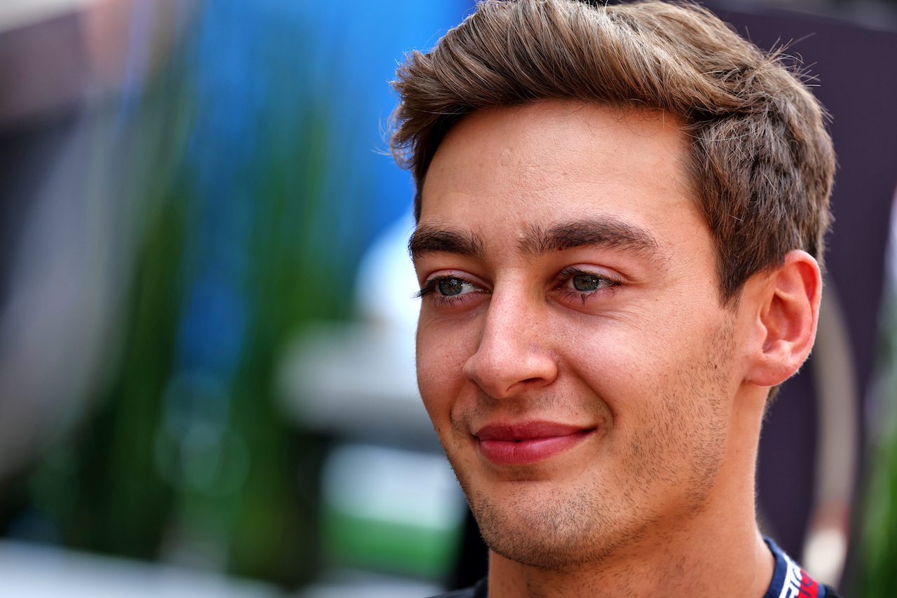 GP CITTA DEL MESSICO, George Russell (GBR) Mercedes AMG F1.
27.10.2022. Formula 1 World Championship, Rd 20, Mexican Grand Prix, Mexico City, Mexico, Preparation Day.
- www.xpbimages.com, EMail: requests@xpbimages.com © Copyright: Batchelor / XPB Images