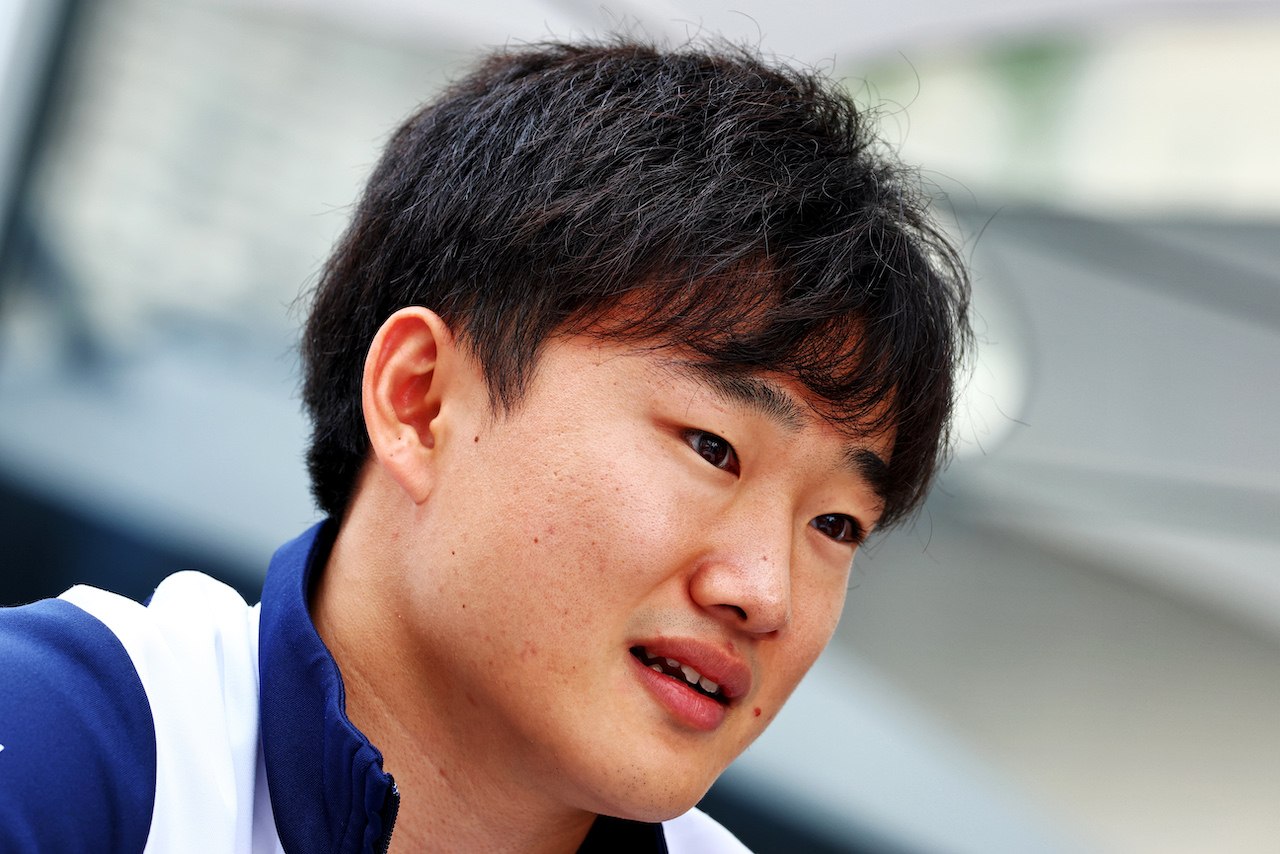 GP CITTA DEL MESSICO, Yuki Tsunoda (JPN) AlphaTauri.
27.10.2022. Formula 1 World Championship, Rd 20, Mexican Grand Prix, Mexico City, Mexico, Preparation Day.
 - www.xpbimages.com, EMail: requests@xpbimages.com © Copyright: Coates / XPB Images