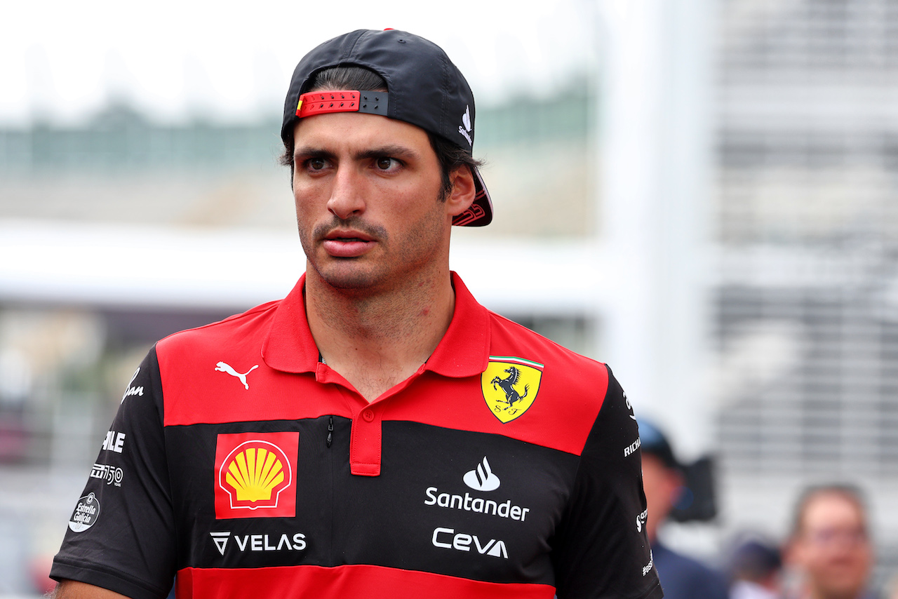 GP CITTA DEL MESSICO, Carlos Sainz Jr (ESP) Ferrari.
27.10.2022. Formula 1 World Championship, Rd 20, Mexican Grand Prix, Mexico City, Mexico, Preparation Day.
- www.xpbimages.com, EMail: requests@xpbimages.com © Copyright: Batchelor / XPB Images