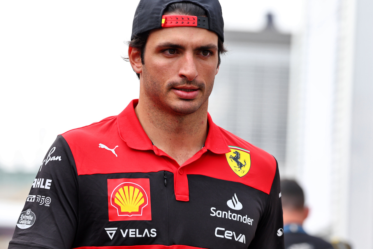 GP CITTA DEL MESSICO, Carlos Sainz Jr (ESP) Ferrari.
27.10.2022. Formula 1 World Championship, Rd 20, Mexican Grand Prix, Mexico City, Mexico, Preparation Day.
- www.xpbimages.com, EMail: requests@xpbimages.com © Copyright: Batchelor / XPB Images