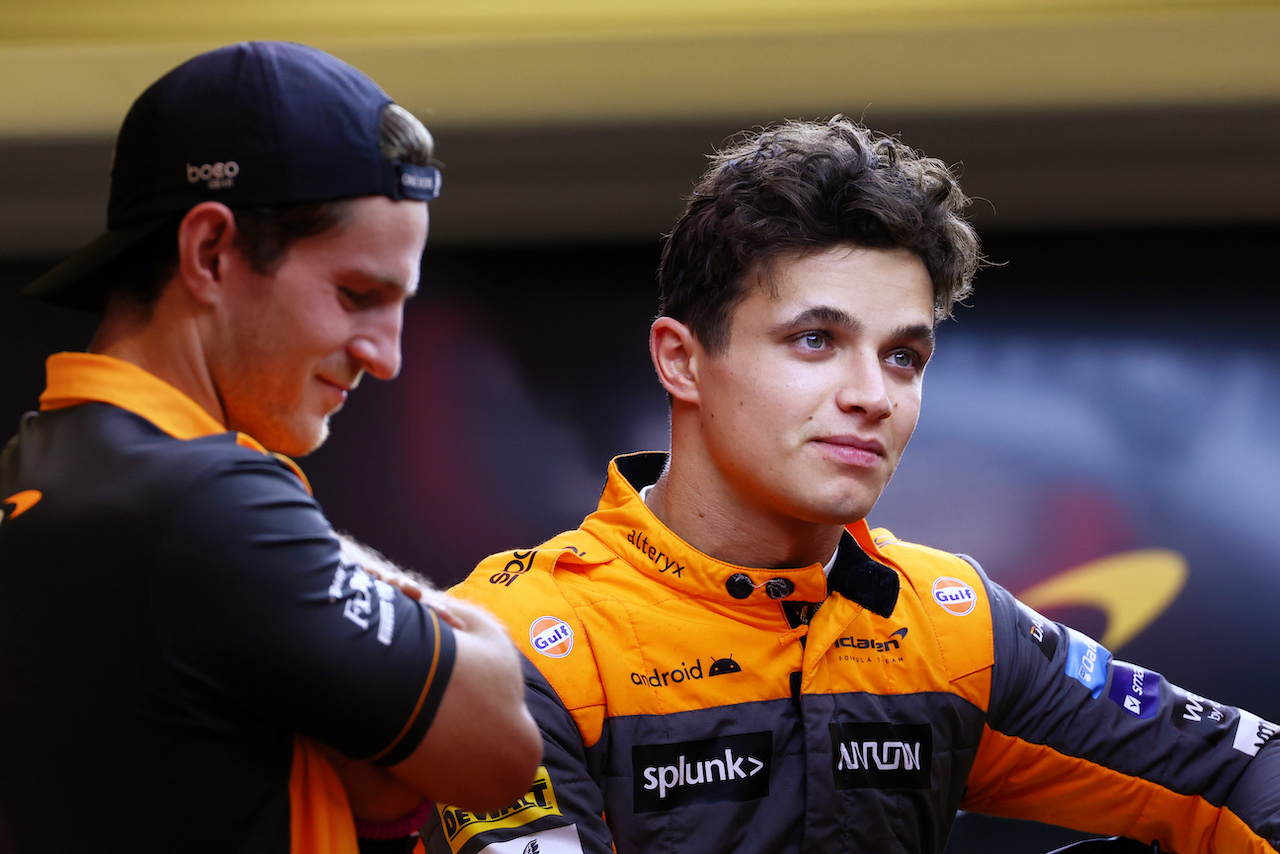 GP CITTA DEL MESSICO, Lando Norris (GBR) McLaren MCL36.
27.10.2022. Formula 1 World Championship, Rd 20, Mexican Grand Prix, Mexico City, Mexico, Preparation Day.
 - www.xpbimages.com, EMail: requests@xpbimages.com © Copyright: Coates / XPB Images