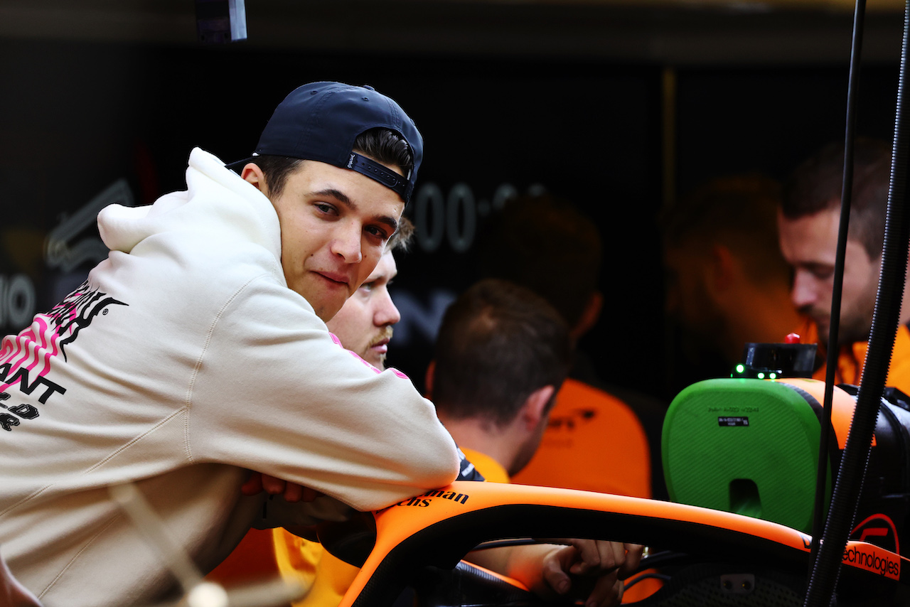 GP CITTA DEL MESSICO, Lando Norris (GBR) McLaren MCL36.
27.10.2022. Formula 1 World Championship, Rd 20, Mexican Grand Prix, Mexico City, Mexico, Preparation Day.
- www.xpbimages.com, EMail: requests@xpbimages.com © Copyright: Batchelor / XPB Images