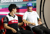 GP CITTA DEL MESSICO, (L to R): Guanyu Zhou (CHN) Alfa Romeo F1 Team e Fernando Alonso (ESP) Alpine F1 Team in the FIA Press Conference.
27.10.2022. Formula 1 World Championship, Rd 20, Mexican Grand Prix, Mexico City, Mexico, Preparation Day.
- www.xpbimages.com, EMail: requests@xpbimages.com © Copyright: XPB Images