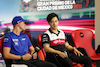 GP CITTA DEL MESSICO, (L to R): Mick Schumacher (GER) Haas F1 Team e Guanyu Zhou (CHN) Alfa Romeo F1 Team in the FIA Press Conference.
27.10.2022. Formula 1 World Championship, Rd 20, Mexican Grand Prix, Mexico City, Mexico, Preparation Day.
- www.xpbimages.com, EMail: requests@xpbimages.com © Copyright: XPB Images