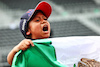GP CITTA DEL MESSICO, A young Sergio Perez (MEX) Red Bull Racing makes herself heard.
27.10.2022. Formula 1 World Championship, Rd 20, Mexican Grand Prix, Mexico City, Mexico, Preparation Day.
 - www.xpbimages.com, EMail: requests@xpbimages.com © Copyright: Coates / XPB Images