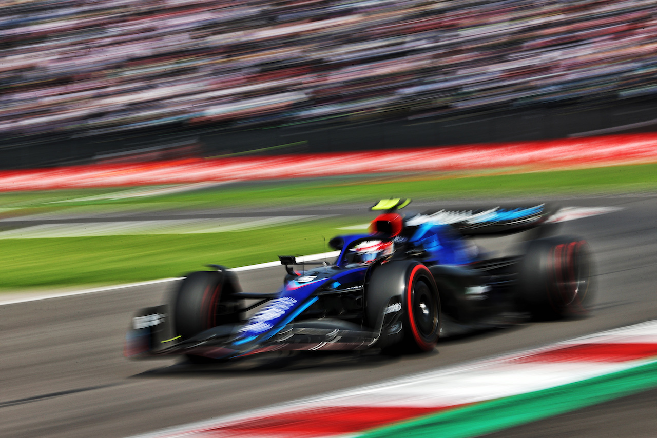 GP CITTA DEL MESSICO, Nicholas Latifi (CDN) Williams Racing FW44.
29.10.2022. Formula 1 World Championship, Rd 20, Mexican Grand Prix, Mexico City, Mexico, Qualifiche Day.
- www.xpbimages.com, EMail: requests@xpbimages.com © Copyright: Moy / XPB Images