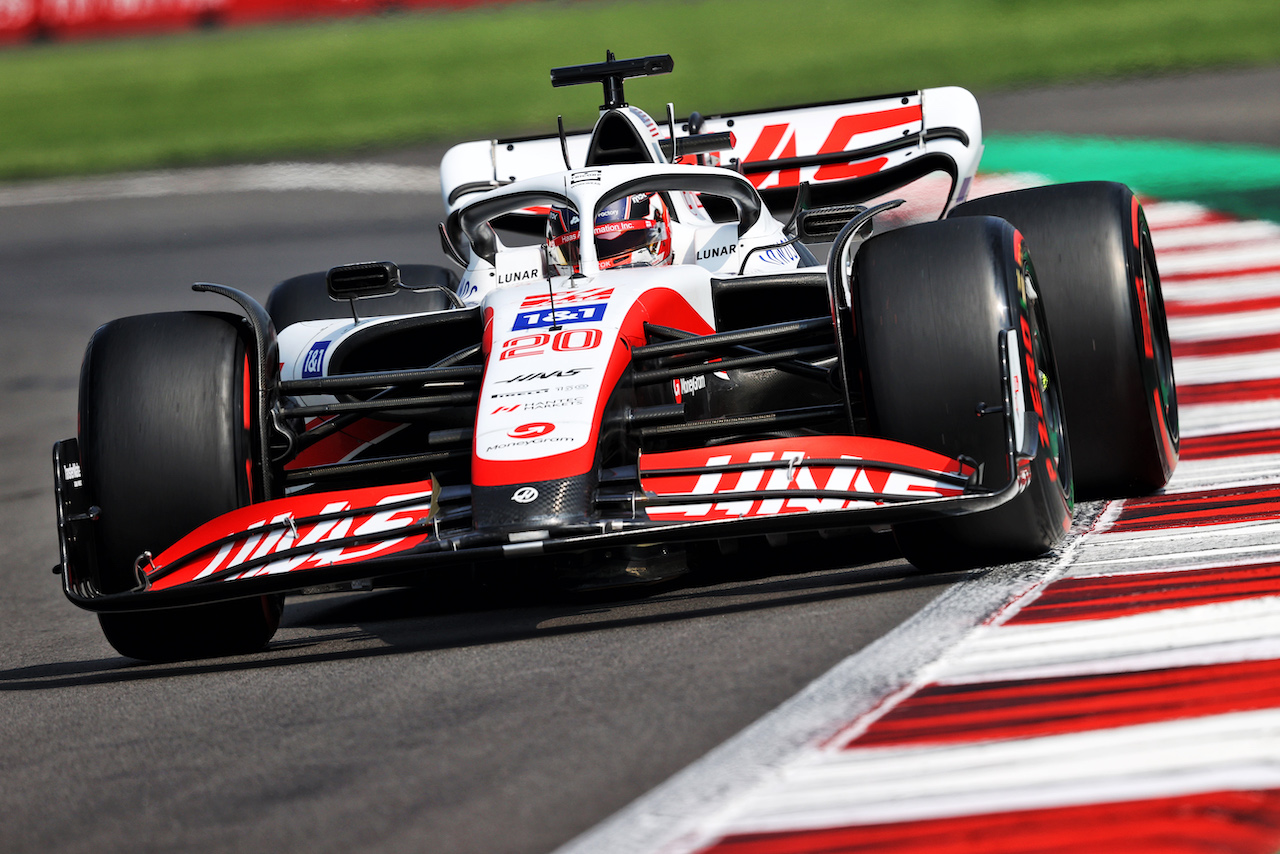 GP CITTA DEL MESSICO, Kevin Magnussen (DEN) Haas VF-22.
29.10.2022. Formula 1 World Championship, Rd 20, Mexican Grand Prix, Mexico City, Mexico, Qualifiche Day.
- www.xpbimages.com, EMail: requests@xpbimages.com © Copyright: Moy / XPB Images