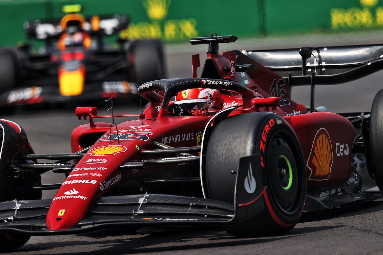 GP CITTA DEL MESSICO, Charles Leclerc (MON) Ferrari F1-75.
29.10.2022. Formula 1 World Championship, Rd 20, Mexican Grand Prix, Mexico City, Mexico, Qualifiche Day.
- www.xpbimages.com, EMail: requests@xpbimages.com © Copyright: Moy / XPB Images