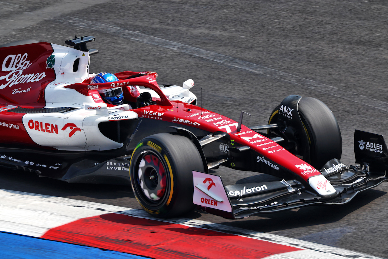 GP CITTA DEL MESSICO, Valtteri Bottas (FIN) Alfa Romeo F1 Team C42.
29.10.2022. Formula 1 World Championship, Rd 20, Mexican Grand Prix, Mexico City, Mexico, Qualifiche Day.
 - www.xpbimages.com, EMail: requests@xpbimages.com © Copyright: Coates / XPB Images