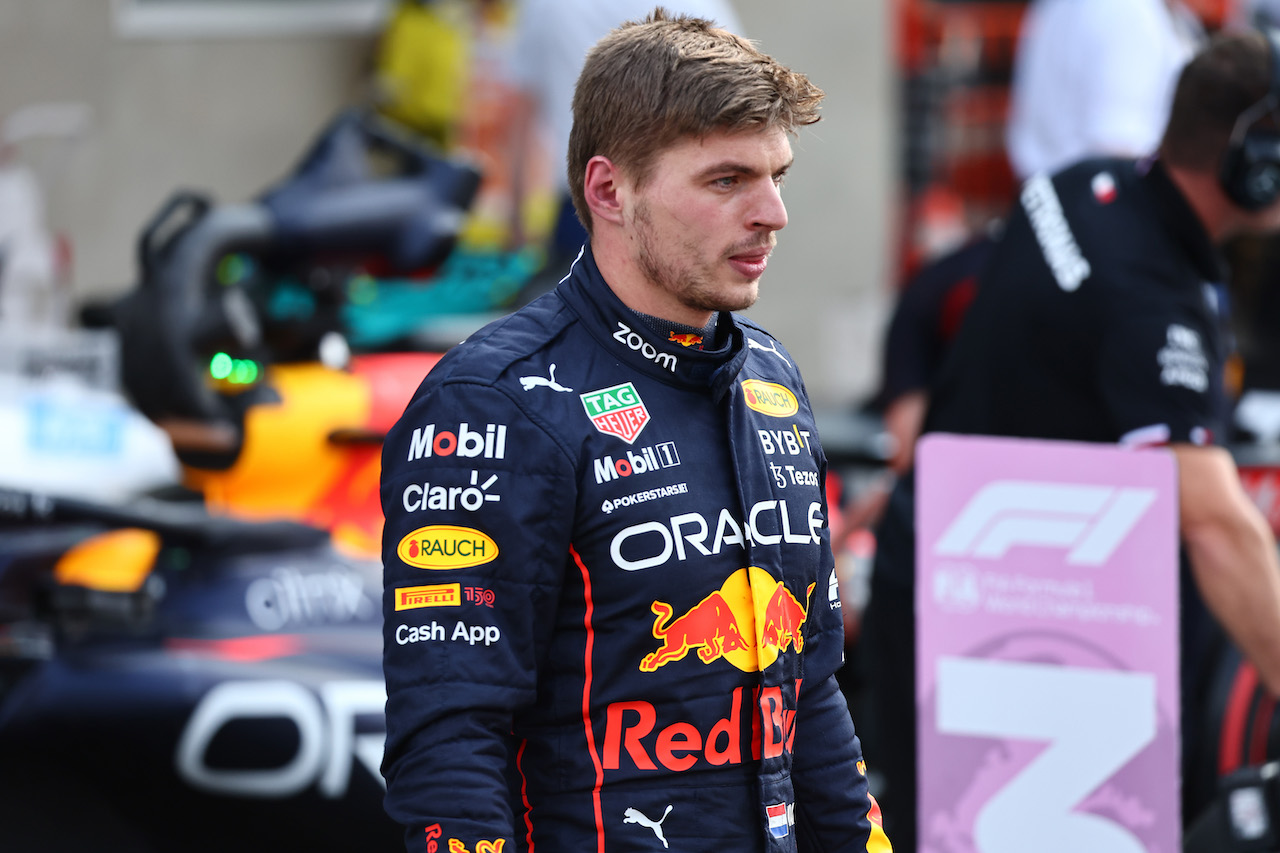 GP CITTA DEL MESSICO, Pole position for Max Verstappen (NLD) Red Bull Racing.
29.10.2022. Formula 1 World Championship, Rd 20, Mexican Grand Prix, Mexico City, Mexico, Qualifiche Day.
- www.xpbimages.com, EMail: requests@xpbimages.com ¬© Copyright: Batchelor / XPB Images