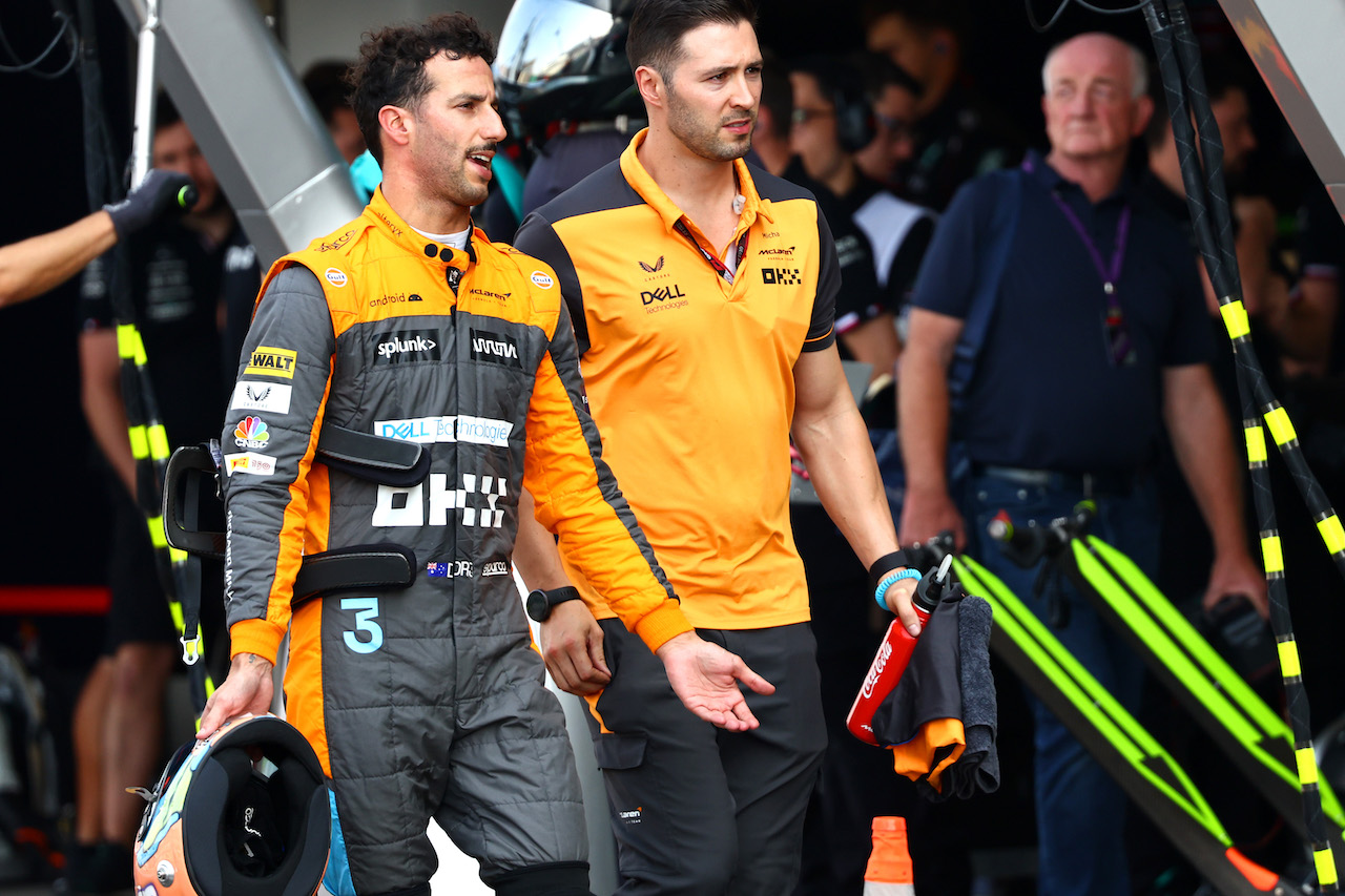 GP CITTA DEL MESSICO, Daniel Ricciardo (AUS) McLaren.
29.10.2022. Formula 1 World Championship, Rd 20, Mexican Grand Prix, Mexico City, Mexico, Qualifiche Day.
- www.xpbimages.com, EMail: requests@xpbimages.com © Copyright: Batchelor / XPB Images