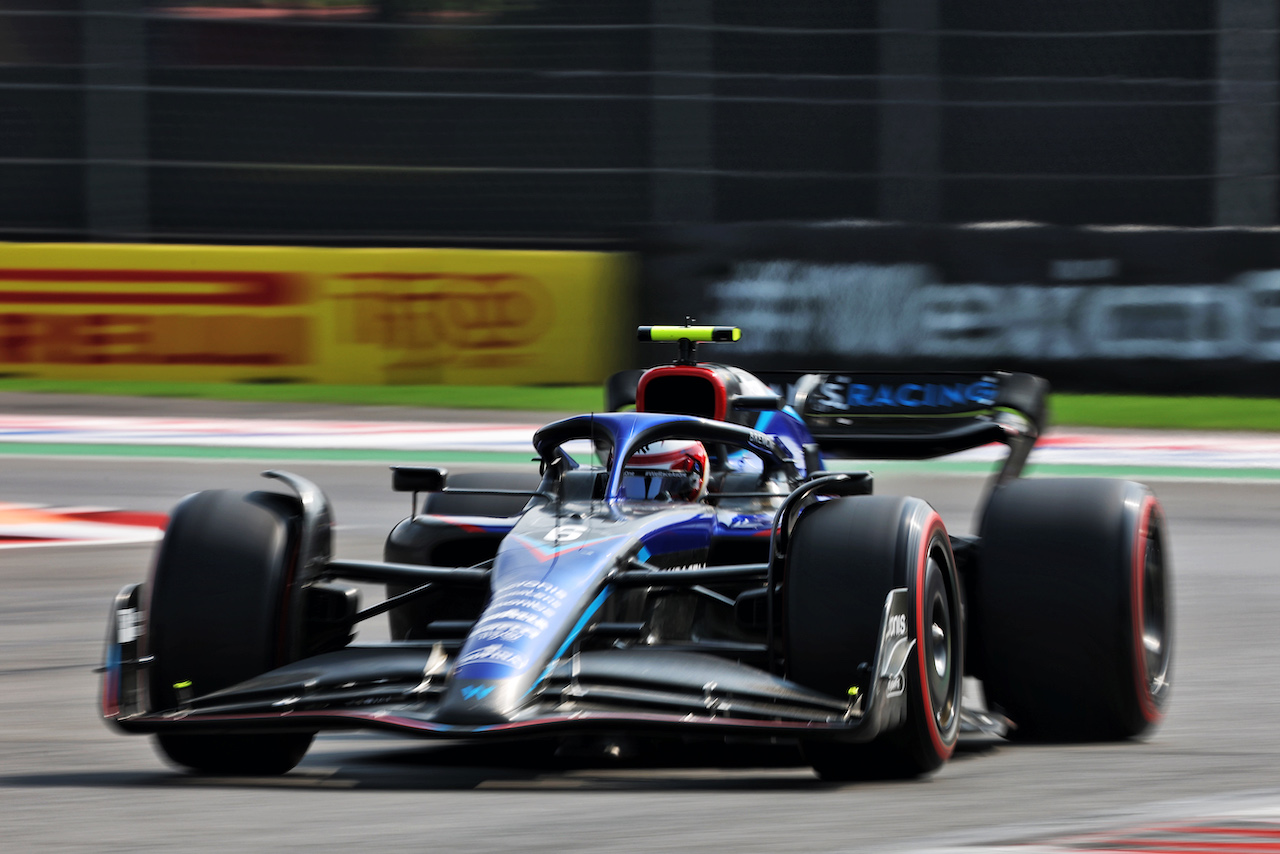 GP CITTA DEL MESSICO, Nicholas Latifi (CDN) Williams Racing FW44.
29.10.2022. Formula 1 World Championship, Rd 20, Mexican Grand Prix, Mexico City, Mexico, Qualifiche Day.
- www.xpbimages.com, EMail: requests@xpbimages.com © Copyright: Bearne / XPB Images