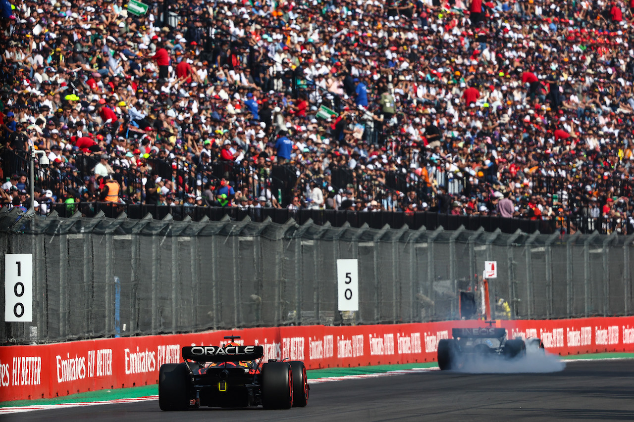 GP CITTA DEL MESSICO, Max Verstappen (NLD), Red Bull Racing 
29.10.2022. Formula 1 World Championship, Rd 20, Mexican Grand Prix, Mexico City, Mexico, Qualifiche Day.
- www.xpbimages.com, EMail: requests@xpbimages.com © Copyright: Charniaux / XPB Images