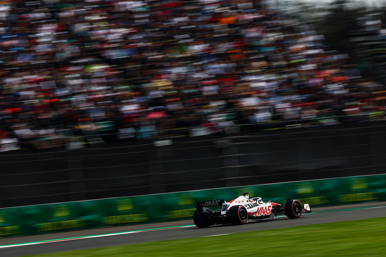 GP CITTA DEL MESSICO, Kevin Magnussen (DEN) Haas F1 Team 
29.10.2022. Formula 1 World Championship, Rd 20, Mexican Grand Prix, Mexico City, Mexico, Qualifiche Day.
- www.xpbimages.com, EMail: requests@xpbimages.com ¬© Copyright: Charniaux / XPB Images