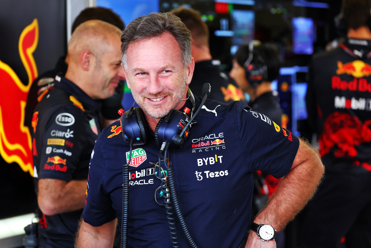 GP CITTA DEL MESSICO, Christian Horner (GBR) Red Bull Racing Team Principal.
29.10.2022. Formula 1 World Championship, Rd 20, Mexican Grand Prix, Mexico City, Mexico, Qualifiche Day.
- www.xpbimages.com, EMail: requests@xpbimages.com © Copyright: Batchelor / XPB Images