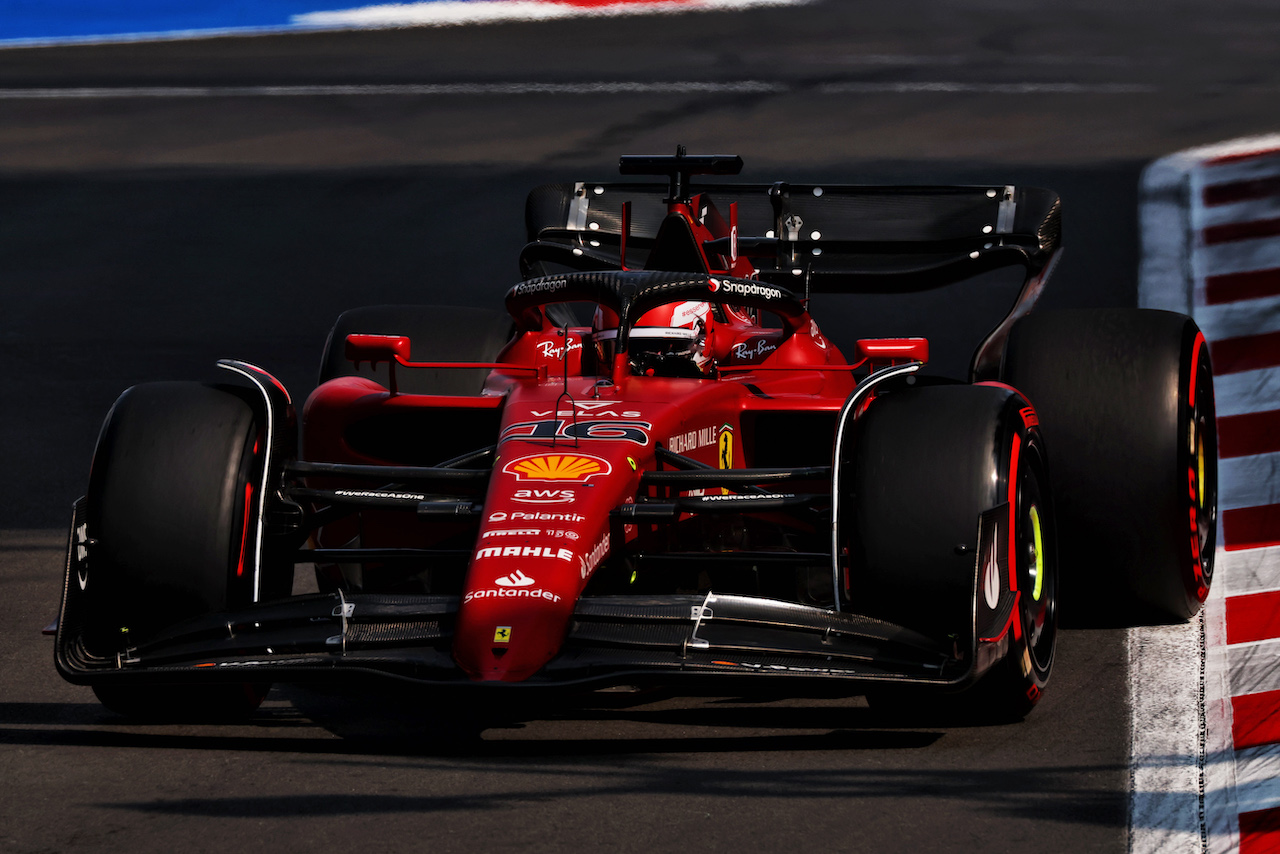 GP CITTA DEL MESSICO, Charles Leclerc (MON) Ferrari F1-75.
29.10.2022. Formula 1 World Championship, Rd 20, Mexican Grand Prix, Mexico City, Mexico, Qualifiche Day.
 - www.xpbimages.com, EMail: requests@xpbimages.com © Copyright: Coates / XPB Images