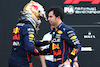GP CITTA DEL MESSICO, Pole position for Max Verstappen (NLD) Red Bull Racing with Sergio Perez (MEX) Red Bull Racing RB18.
29.10.2022. Formula 1 World Championship, Rd 20, Mexican Grand Prix, Mexico City, Mexico, Qualifiche Day.
- www.xpbimages.com, EMail: requests@xpbimages.com ¬© Copyright: Batchelor / XPB Images