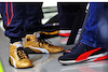 GP CITTA DEL MESSICO, Puma racing boots of Max Verstappen (NLD) Red Bull Racing.
29.10.2022. Formula 1 World Championship, Rd 20, Mexican Grand Prix, Mexico City, Mexico, Qualifiche Day.
- www.xpbimages.com, EMail: requests@xpbimages.com © Copyright: Batchelor / XPB Images