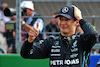 GP CITTA DEL MESSICO, George Russell (GBR) Mercedes AMG F1 celebrates his second position in qualifying parc ferme. 
29.10.2022. Formula 1 World Championship, Rd 20, Mexican Grand Prix, Mexico City, Mexico, Qualifiche Day.
 - www.xpbimages.com, EMail: requests@xpbimages.com © Copyright: Coates / XPB Images