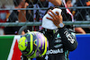 GP CITTA DEL MESSICO, Third placed Lewis Hamilton (GBR) Mercedes AMG F1 in qualifying parc ferme. 
29.10.2022. Formula 1 World Championship, Rd 20, Mexican Grand Prix, Mexico City, Mexico, Qualifiche Day.
 - www.xpbimages.com, EMail: requests@xpbimages.com © Copyright: Coates / XPB Images