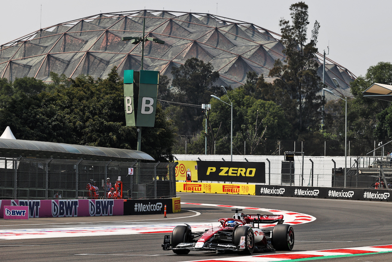 GP CITTA DEL MESSICO, Valtteri Bottas (FIN) Alfa Romeo F1 Team C42.
28.10.2022. Formula 1 World Championship, Rd 20, Mexican Grand Prix, Mexico City, Mexico, Practice Day.
- www.xpbimages.com, EMail: requests@xpbimages.com © Copyright: Moy / XPB Images