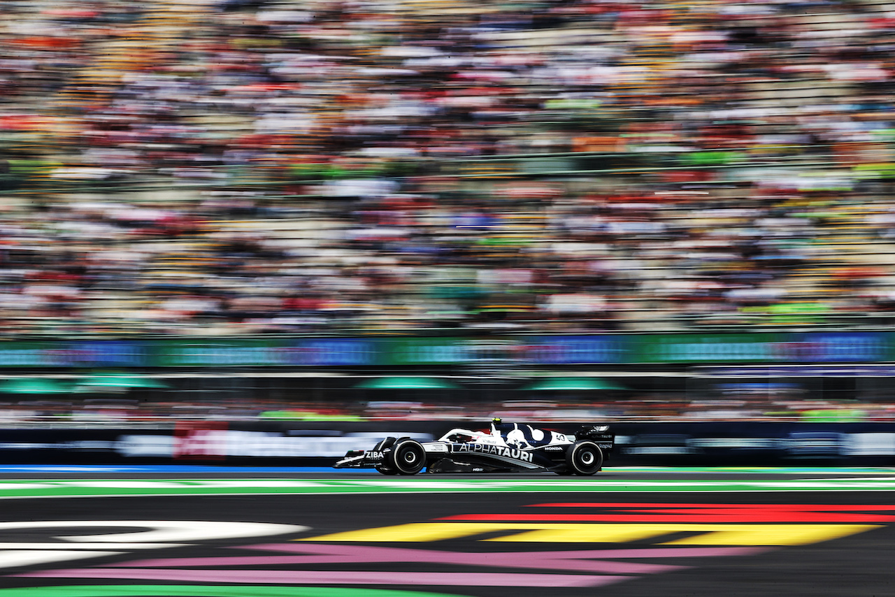 GP CITTA DEL MESSICO, Liam Lawson (NZL) AlphaTauri AT03 Test Driver.
28.10.2022. Formula 1 World Championship, Rd 20, Mexican Grand Prix, Mexico City, Mexico, Practice Day.
- www.xpbimages.com, EMail: requests@xpbimages.com © Copyright: Moy / XPB Images