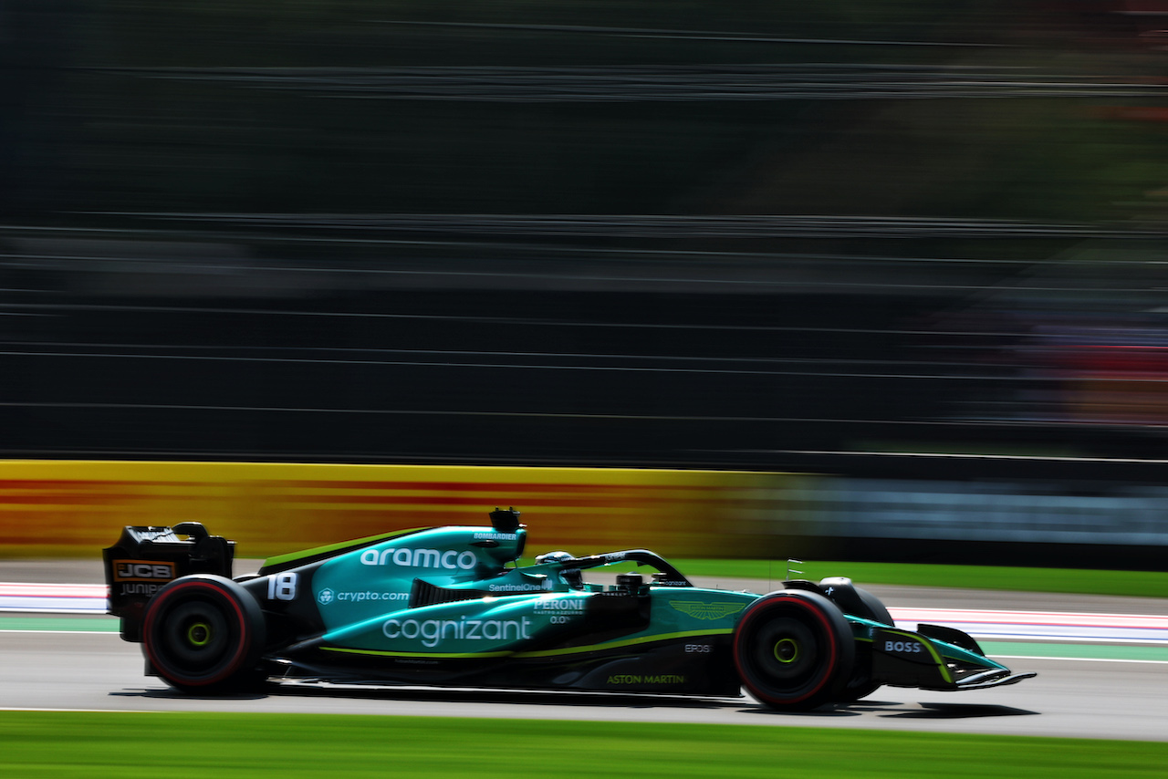 GP CITTA DEL MESSICO, Lance Stroll (CDN) Aston Martin F1 Team AMR22.
28.10.2022. Formula 1 World Championship, Rd 20, Mexican Grand Prix, Mexico City, Mexico, Practice Day.
 - www.xpbimages.com, EMail: requests@xpbimages.com © Copyright: Coates / XPB Images