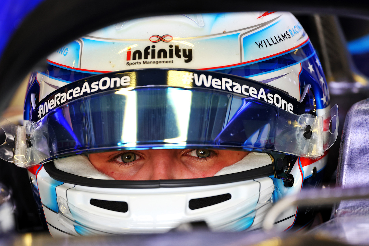 GP CITTA DEL MESSICO, Logan Sargeant (USA) Williams Racing FW44 Academy Driver.
28.10.2022. Formula 1 World Championship, Rd 20, Mexican Grand Prix, Mexico City, Mexico, Practice Day.
- www.xpbimages.com, EMail: requests@xpbimages.com © Copyright: Batchelor / XPB Images