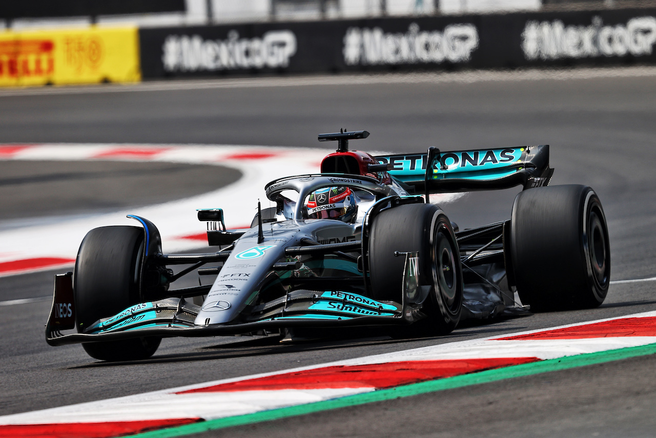 GP CITTA DEL MESSICO, Nyck de Vries (NLD) Mercedes AMG F1 W13 Test e Reserve Driver.
28.10.2022. Formula 1 World Championship, Rd 20, Mexican Grand Prix, Mexico City, Mexico, Practice Day.
- www.xpbimages.com, EMail: requests@xpbimages.com © Copyright: Moy / XPB Images