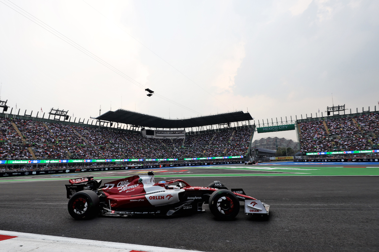 GP CITTA DEL MESSICO, Valtteri Bottas (FIN) Alfa Romeo F1 Team C42.
28.10.2022. Formula 1 World Championship, Rd 20, Mexican Grand Prix, Mexico City, Mexico, Practice Day.
- www.xpbimages.com, EMail: requests@xpbimages.com © Copyright: Bearne / XPB Images