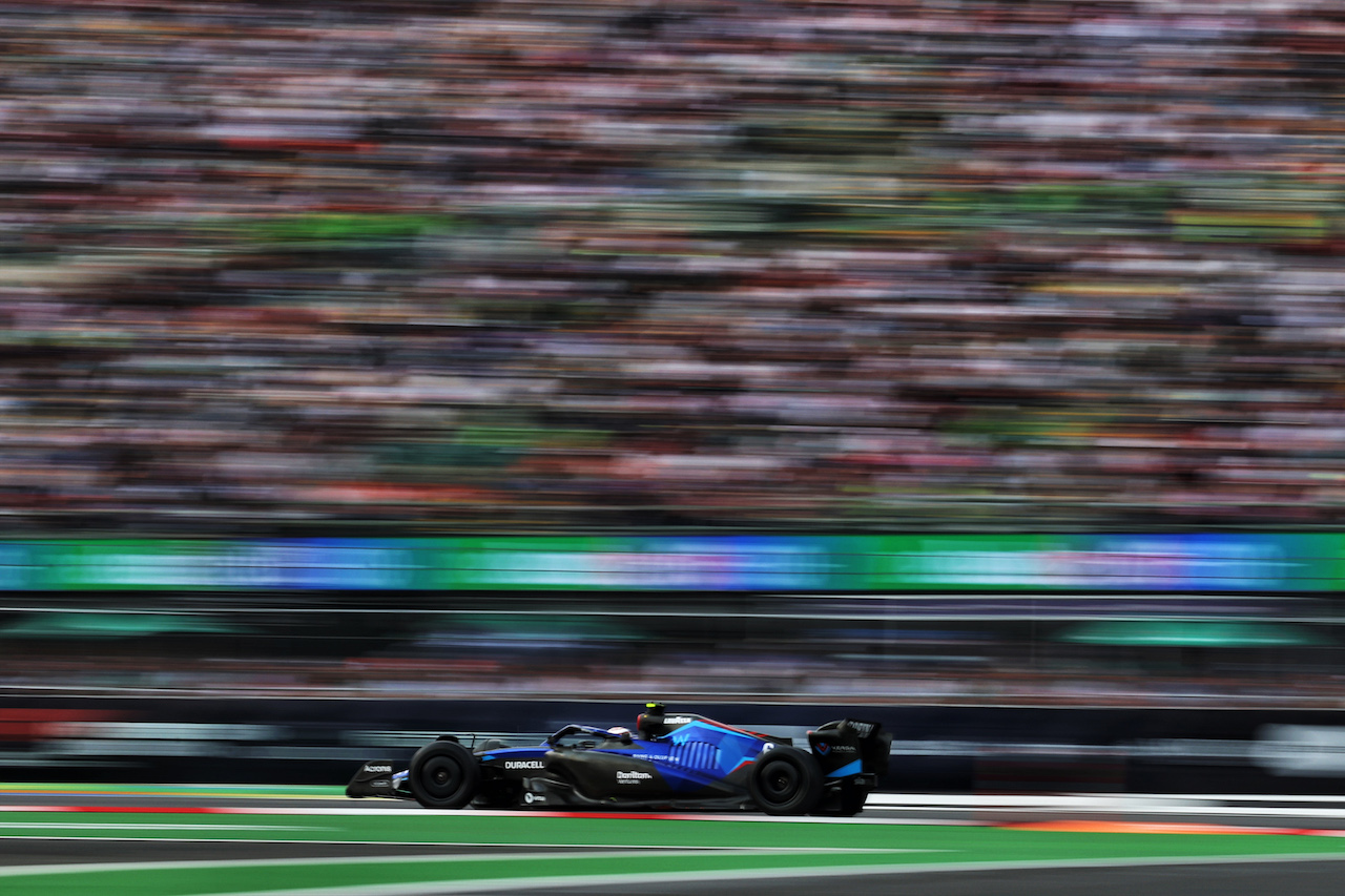 GP CITTA DEL MESSICO, Nicholas Latifi (CDN) Williams Racing FW44.
28.10.2022. Formula 1 World Championship, Rd 20, Mexican Grand Prix, Mexico City, Mexico, Practice Day.
- www.xpbimages.com, EMail: requests@xpbimages.com © Copyright: Bearne / XPB Images