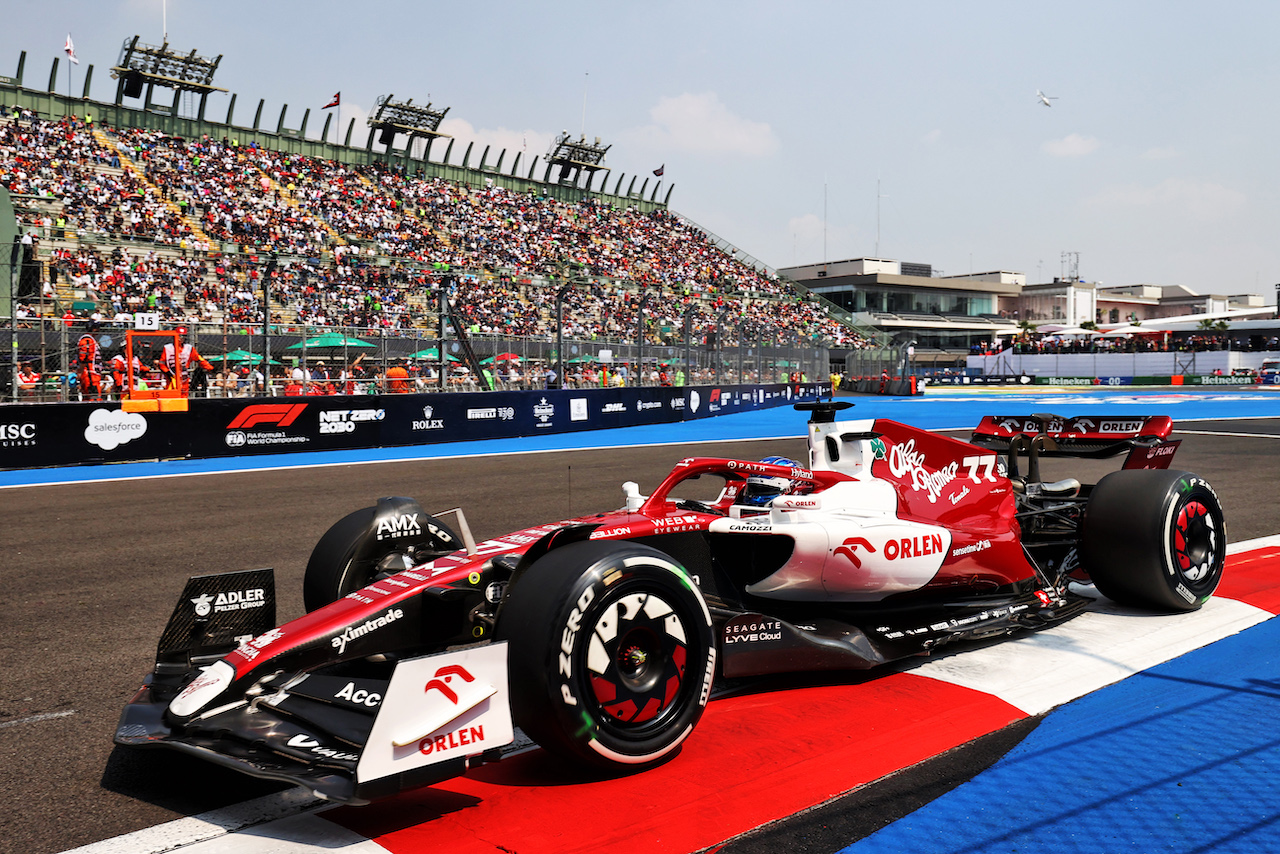 GP CITTA DEL MESSICO, Valtteri Bottas (FIN) Alfa Romeo F1 Team C42.
28.10.2022. Formula 1 World Championship, Rd 20, Mexican Grand Prix, Mexico City, Mexico, Practice Day.
- www.xpbimages.com, EMail: requests@xpbimages.com © Copyright: Moy / XPB Images