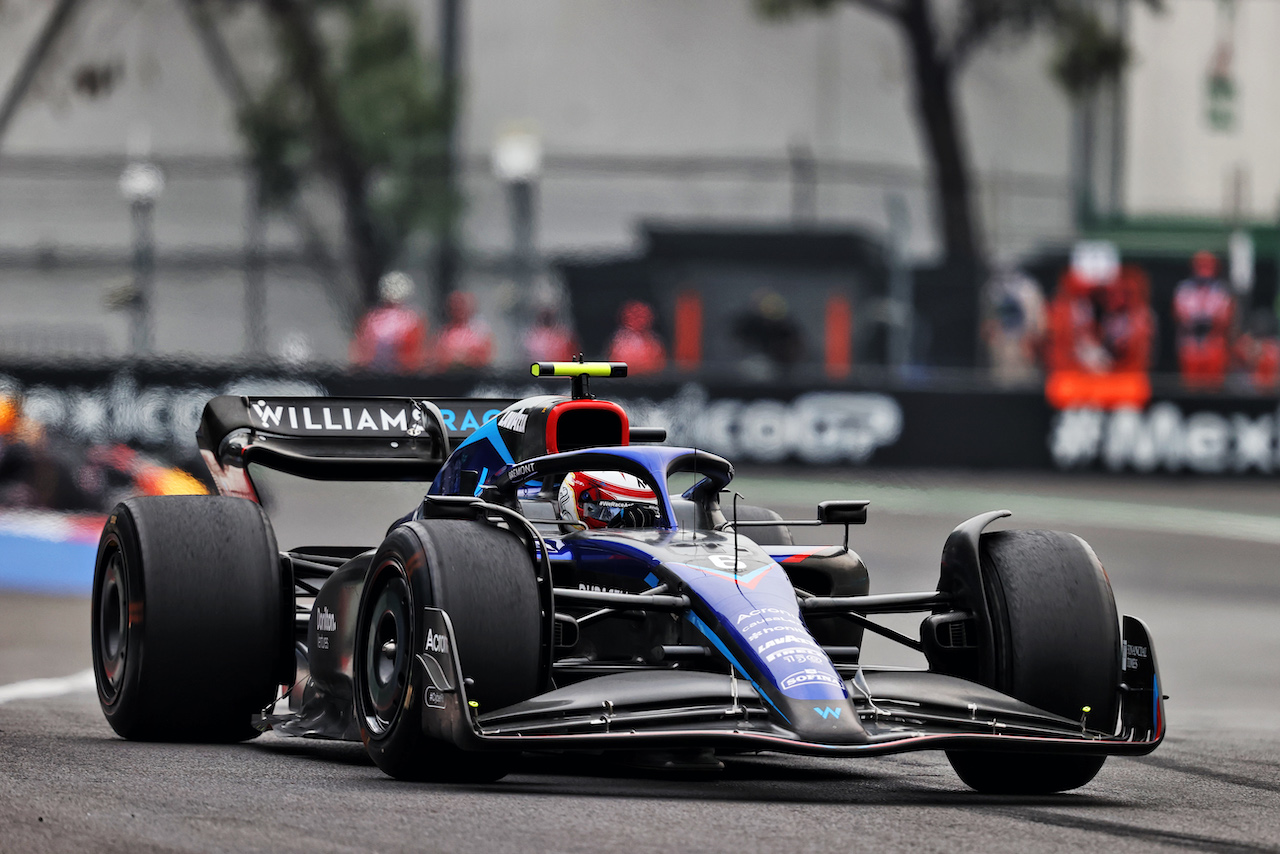 GP CITTA DEL MESSICO, Nicholas Latifi (CDN) Williams Racing FW44.

28.10.2022. Formula 1 World Championship, Rd 20, Mexican Grand Prix, Mexico City, Mexico, Practice Day.
- www.xpbimages.com, EMail: requests@xpbimages.com © Copyright: Moy / XPB Images