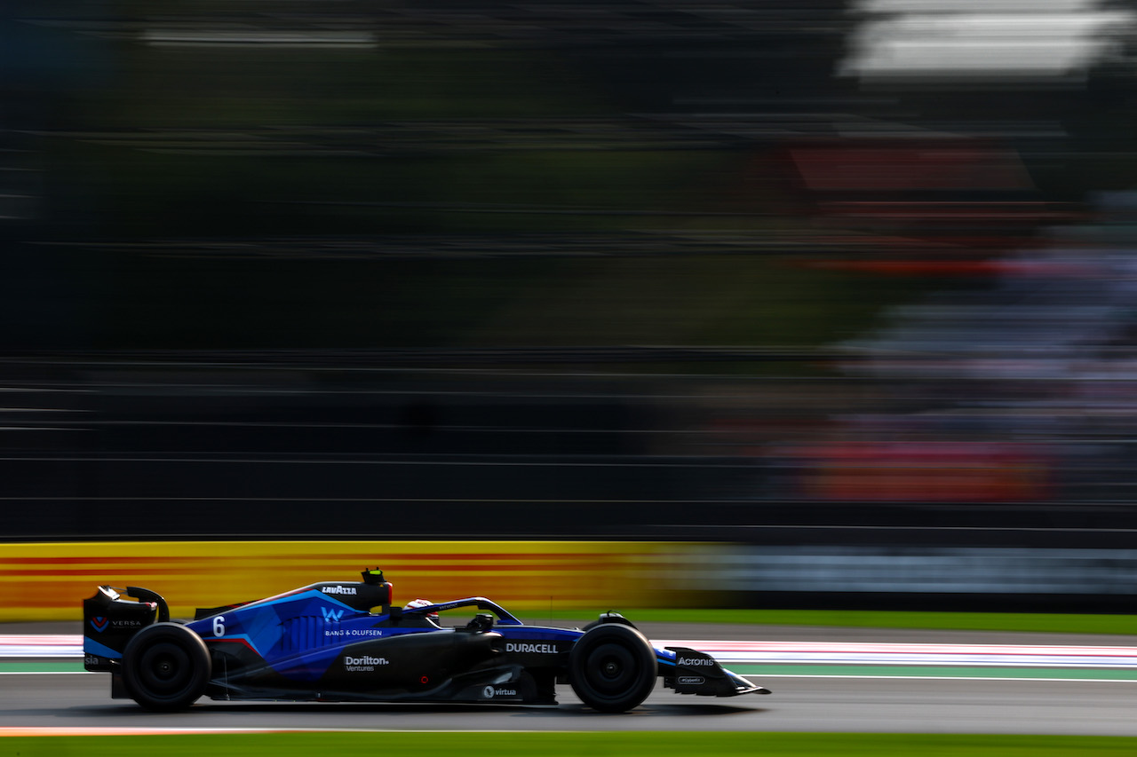 GP CITTA DEL MESSICO, Nicholas Latifi (CDN), Williams Racing 
28.10.2022. Formula 1 World Championship, Rd 20, Mexican Grand Prix, Mexico City, Mexico, Practice Day.
- www.xpbimages.com, EMail: requests@xpbimages.com © Copyright: Charniaux / XPB Images