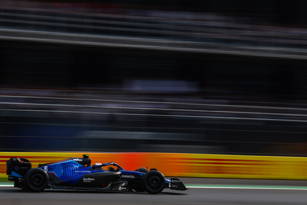 GP CITTA DEL MESSICO, Nicholas Latifi (CDN), Williams Racing 
28.10.2022. Formula 1 World Championship, Rd 20, Mexican Grand Prix, Mexico City, Mexico, Practice Day.
- www.xpbimages.com, EMail: requests@xpbimages.com ¬© Copyright: Charniaux / XPB Images