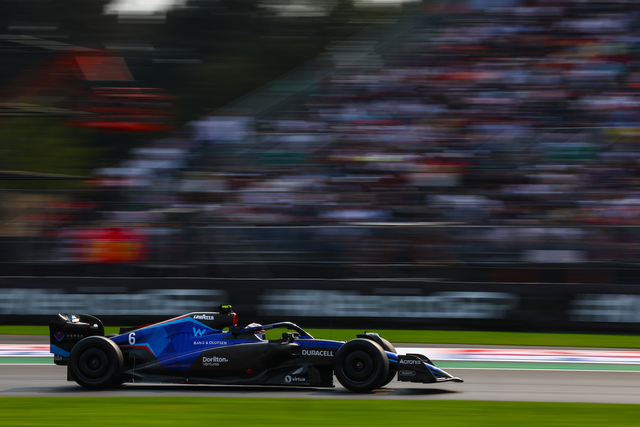 GP CITTA DEL MESSICO, Nicholas Latifi (CDN), Williams Racing 
28.10.2022. Formula 1 World Championship, Rd 20, Mexican Grand Prix, Mexico City, Mexico, Practice Day.
- www.xpbimages.com, EMail: requests@xpbimages.com ¬© Copyright: Charniaux / XPB Images