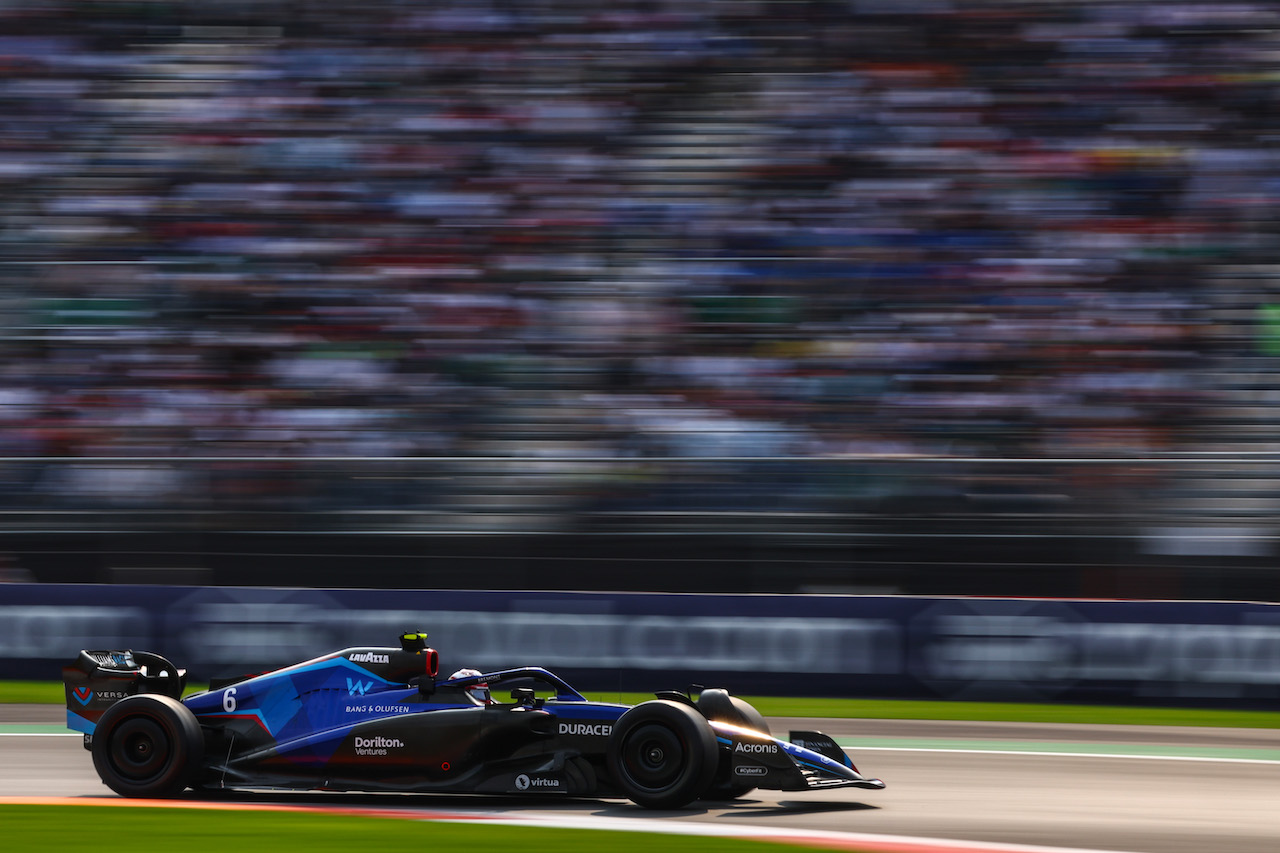 GP CITTA DEL MESSICO, Nicholas Latifi (CDN), Williams Racing 
28.10.2022. Formula 1 World Championship, Rd 20, Mexican Grand Prix, Mexico City, Mexico, Practice Day.
- www.xpbimages.com, EMail: requests@xpbimages.com © Copyright: Charniaux / XPB Images