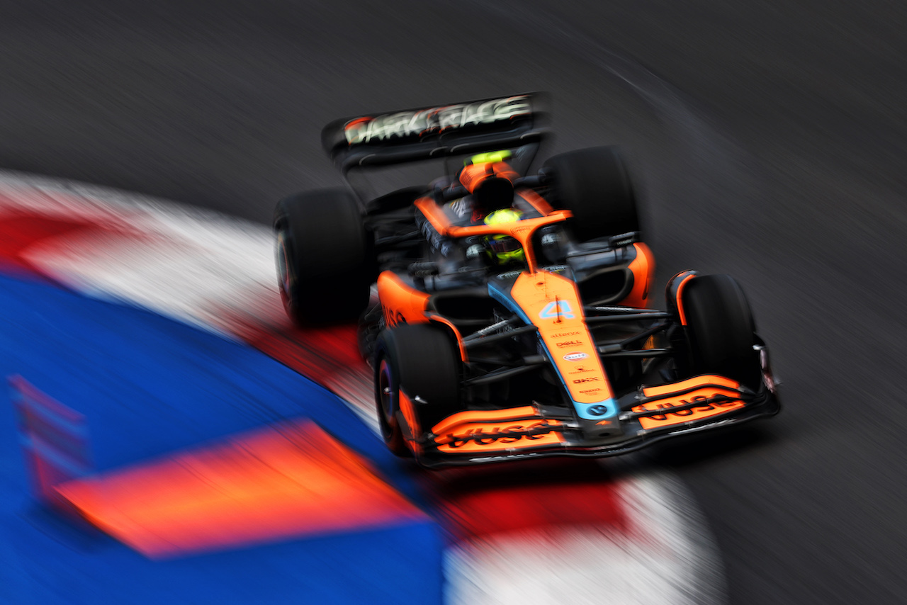 GP CITTA DEL MESSICO, Lando Norris (GBR) McLaren MCL36.
28.10.2022. Formula 1 World Championship, Rd 20, Mexican Grand Prix, Mexico City, Mexico, Practice Day.
 - www.xpbimages.com, EMail: requests@xpbimages.com © Copyright: Coates / XPB Images