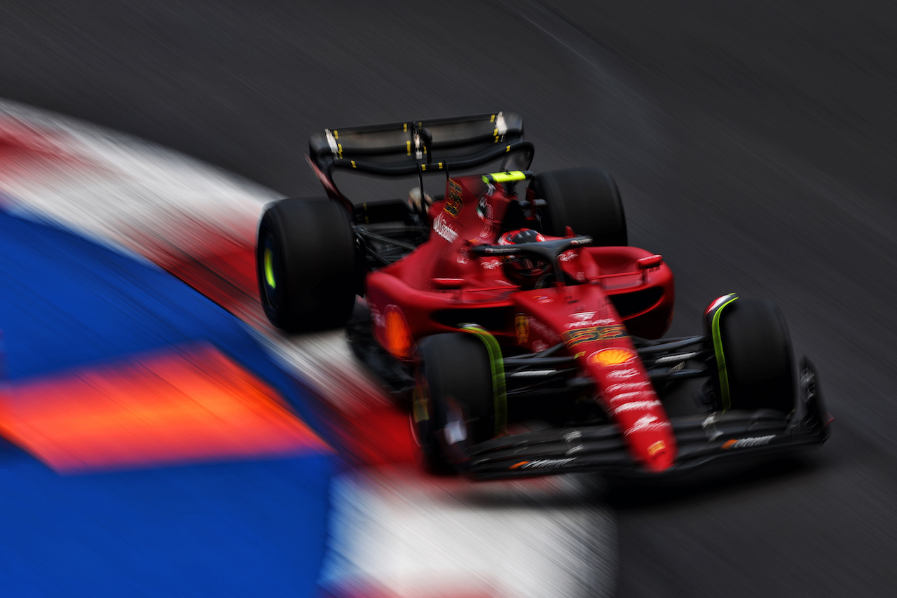 GP CITTA DEL MESSICO, Carlos Sainz Jr (ESP) Ferrari F1-75.
28.10.2022. Formula 1 World Championship, Rd 20, Mexican Grand Prix, Mexico City, Mexico, Practice Day.
 - www.xpbimages.com, EMail: requests@xpbimages.com © Copyright: Coates / XPB Images