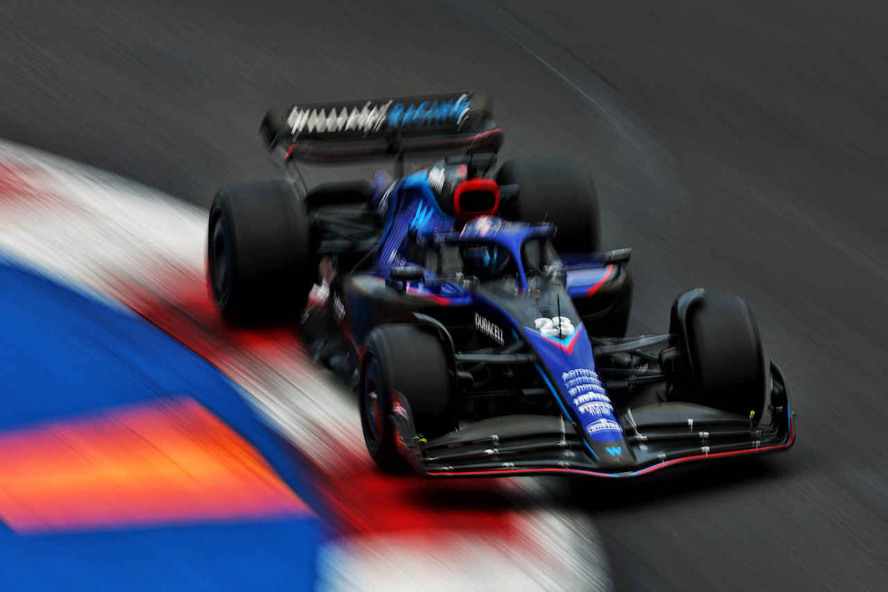 GP CITTA DEL MESSICO, Alexander Albon (THA) Williams Racing FW44.
28.10.2022. Formula 1 World Championship, Rd 20, Mexican Grand Prix, Mexico City, Mexico, Practice Day.
 - www.xpbimages.com, EMail: requests@xpbimages.com © Copyright: Coates / XPB Images