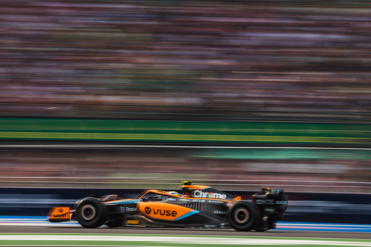 GP CITTA DEL MESSICO, Lando Norris (GBR) McLaren MCL36.
28.10.2022. Formula 1 World Championship, Rd 20, Mexican Grand Prix, Mexico City, Mexico, Practice Day.
- www.xpbimages.com, EMail: requests@xpbimages.com © Copyright: Bearne / XPB Images