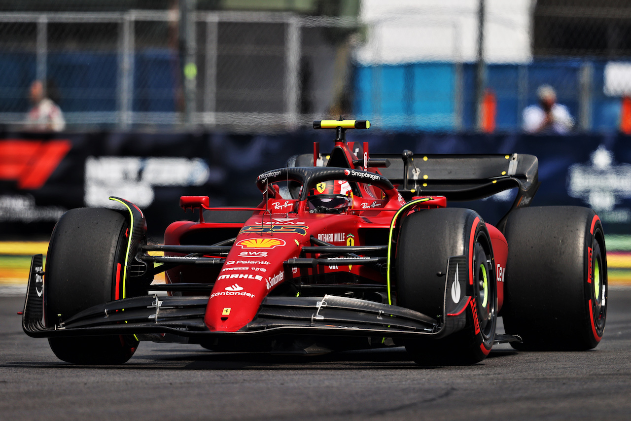 GP CITTA DEL MESSICO, Carlos Sainz Jr (ESP) Ferrari F1-75.
28.10.2022. Formula 1 World Championship, Rd 20, Mexican Grand Prix, Mexico City, Mexico, Practice Day.
- www.xpbimages.com, EMail: requests@xpbimages.com © Copyright: Moy / XPB Images